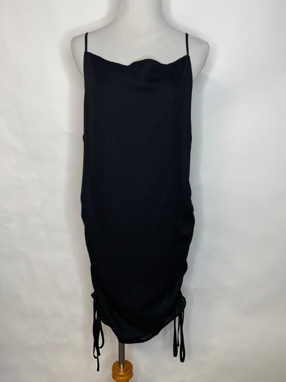 Ruched Slip Dress